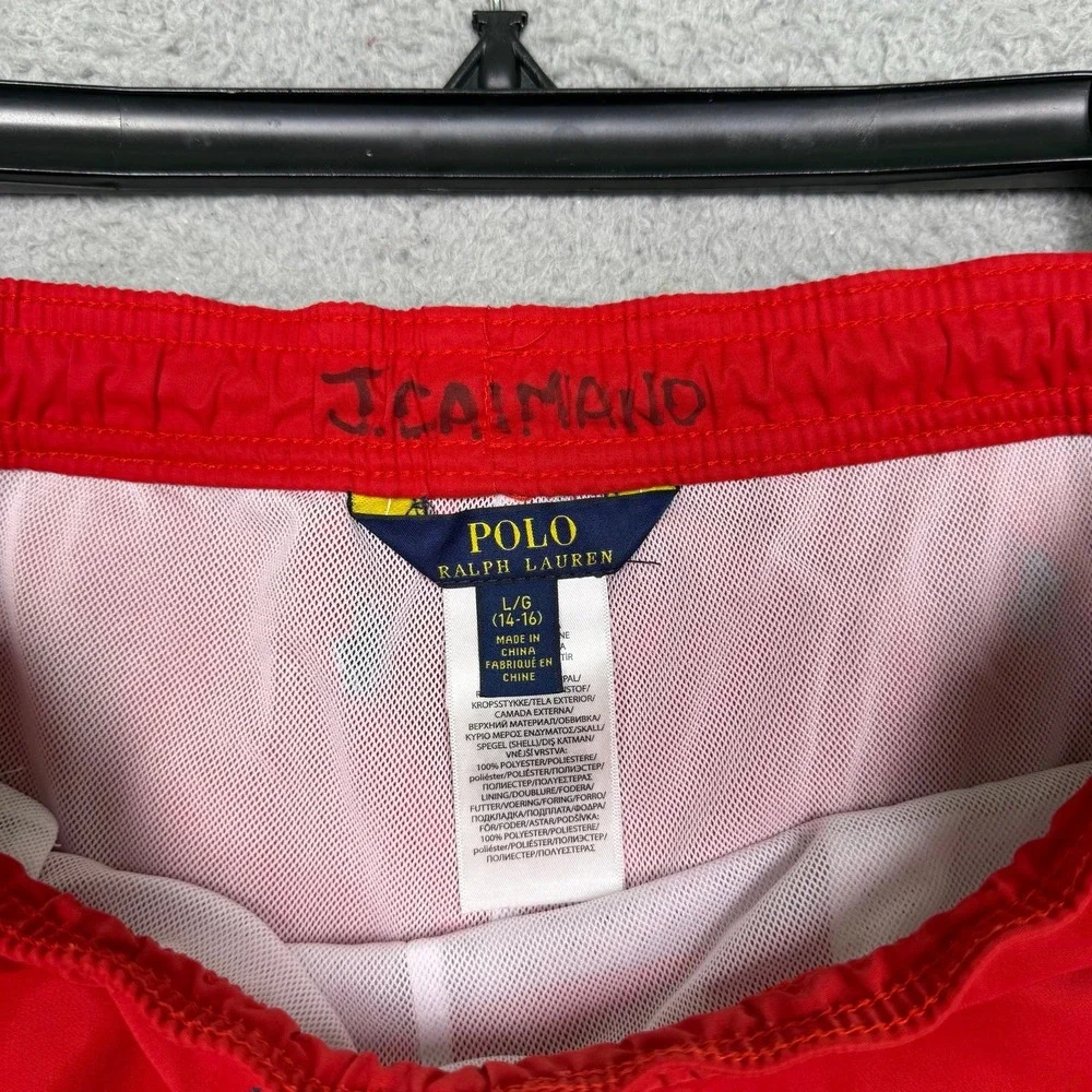 Kids Polo Ralph Lauren AOP Pony‎ Swim Trunks